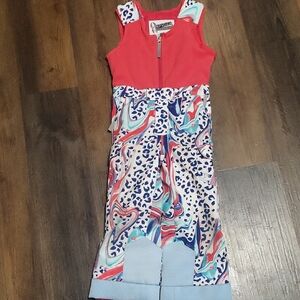 Spyder Red and Blue Kids Snow/ski Suit